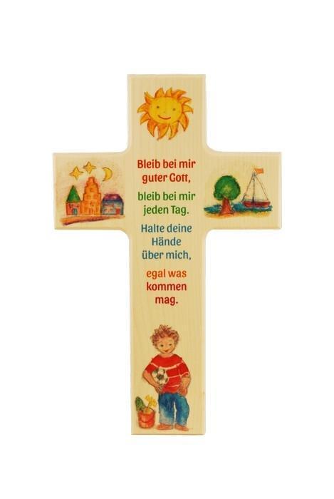 Kinderkreuz Bleib bei mir, guter Gott ...