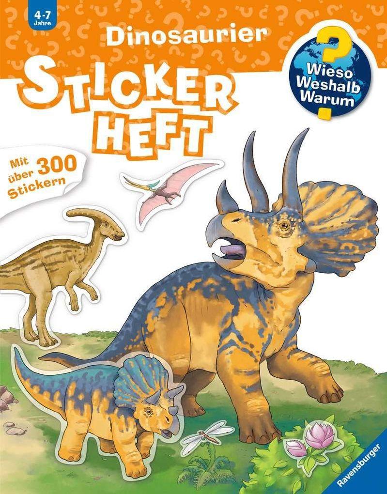 Dinosaurier Stickerheft