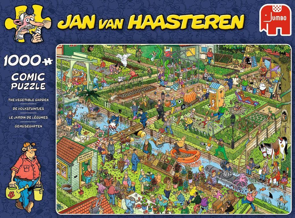 Jan van Haasteren - Der Gemüsegarten - 1000 Teile Puzzle