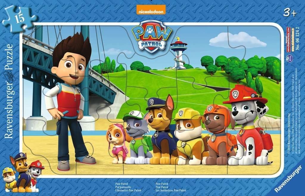 Ravensburger - Paw Patrol, 15 Teile