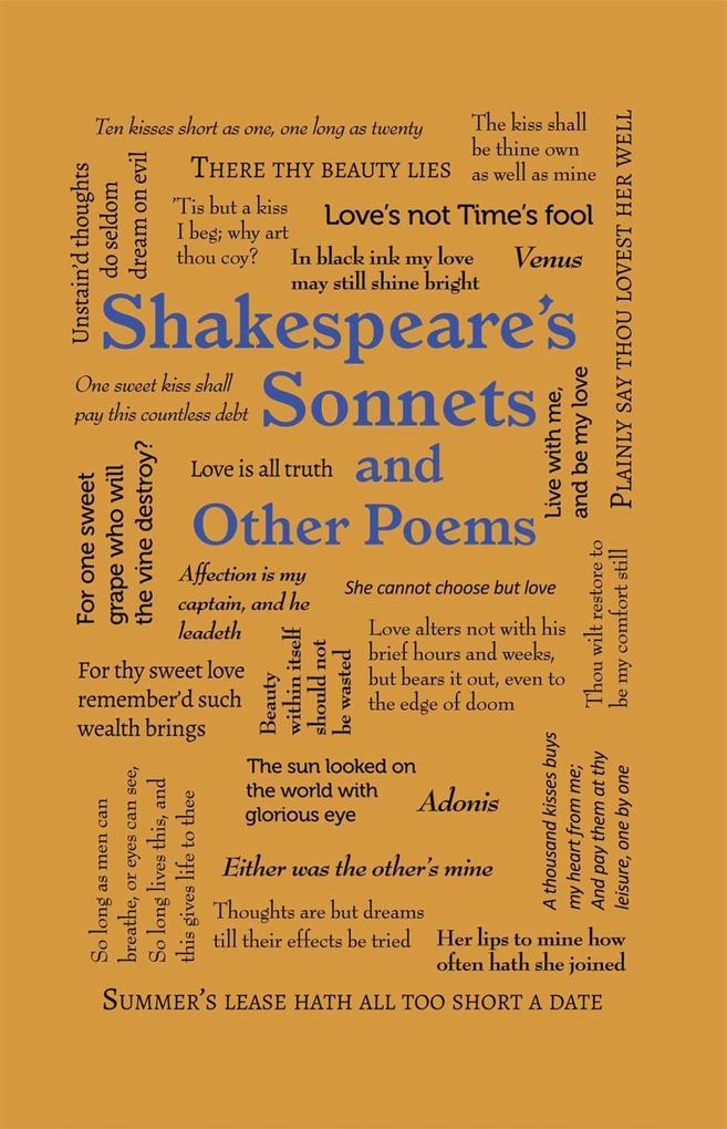 Shakespeare's Sonnets and Other Poems