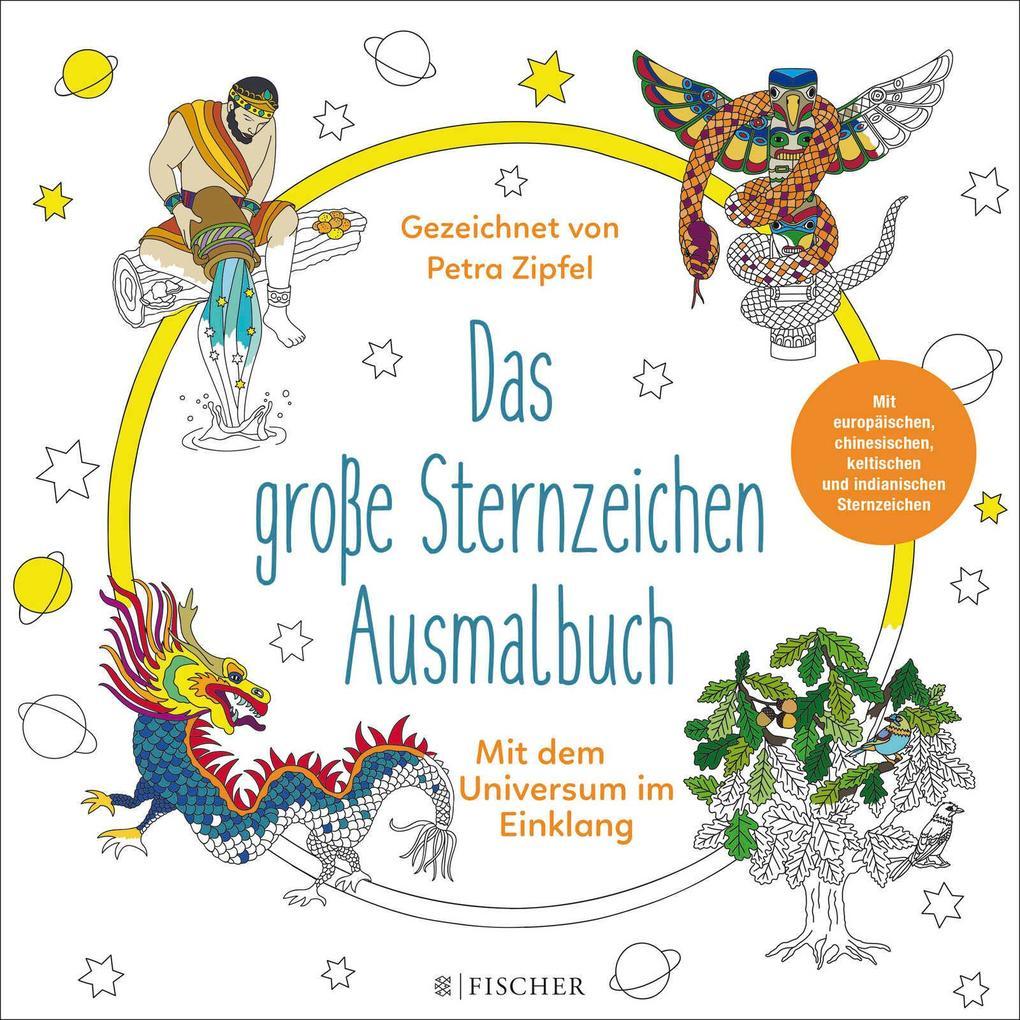 Das große Sternzeichen-Ausmalbuch