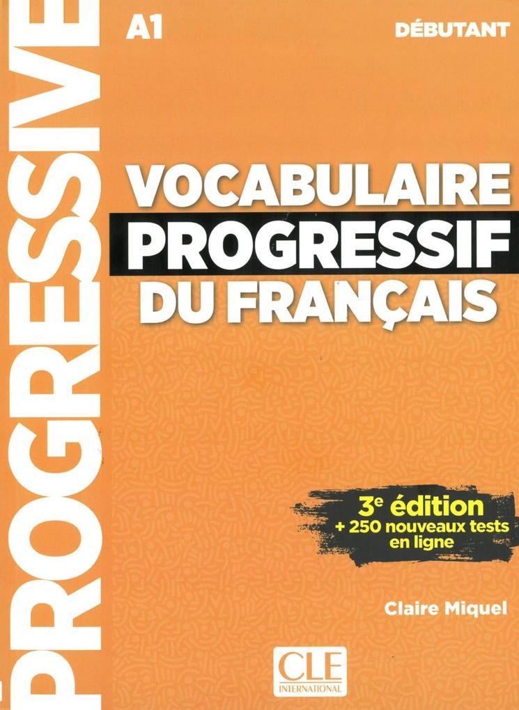 Vocabulaire progressif du français - Niveau débutant. Buch + Audio-CD