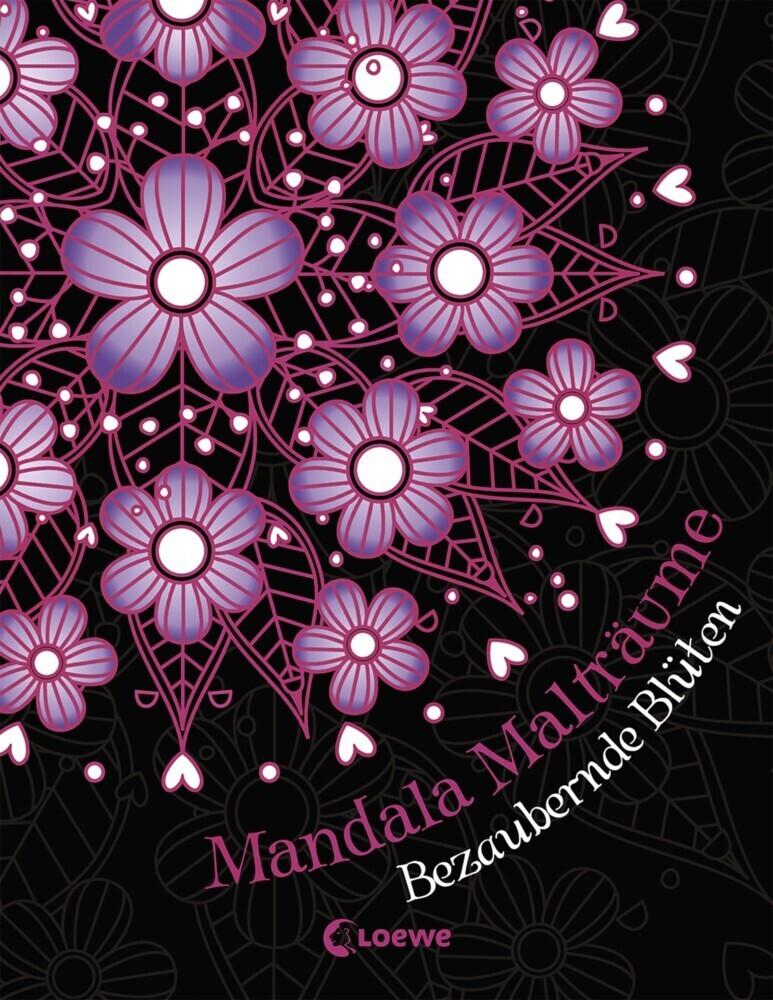 Mandala-Malträume: Bezaubernde Blüten