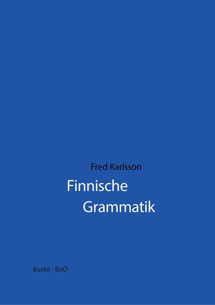 Finnische Grammatik