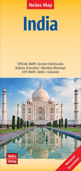 Nelles Map Landkarte India