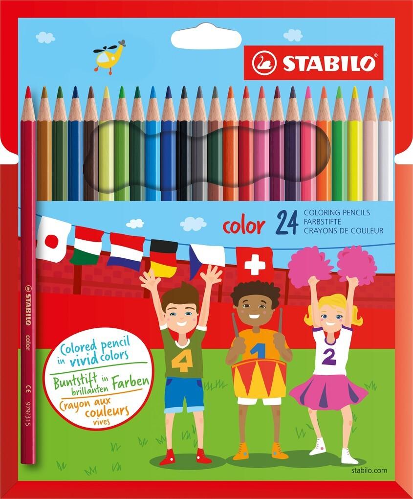 STABILO Bunstsifte color 24er Set