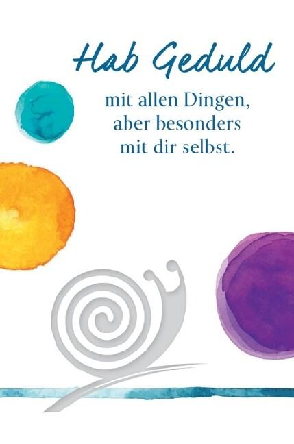 Magnet Hab Geduld mit allen Dingen