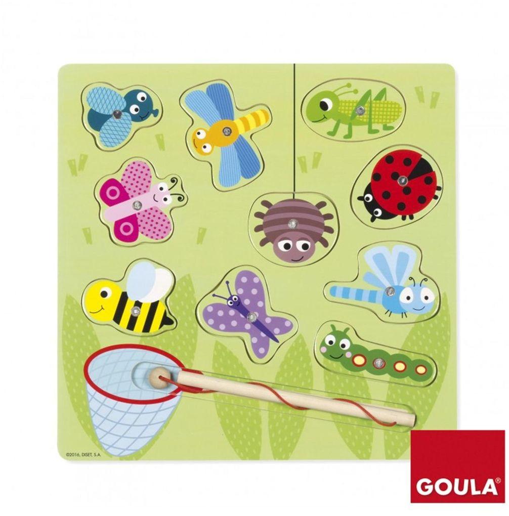 Goula Magnetisches Insektenspiel 11-teilig