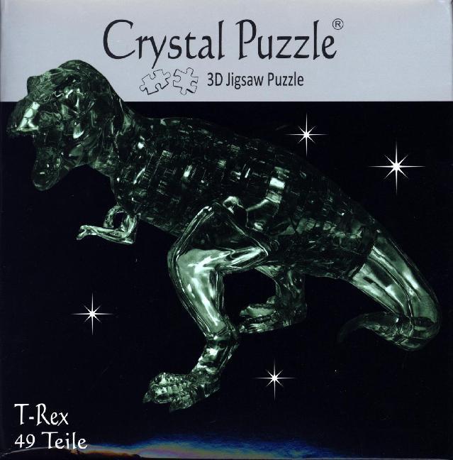 Crystal Puzzle - T-Rex Grün - 49 Teile