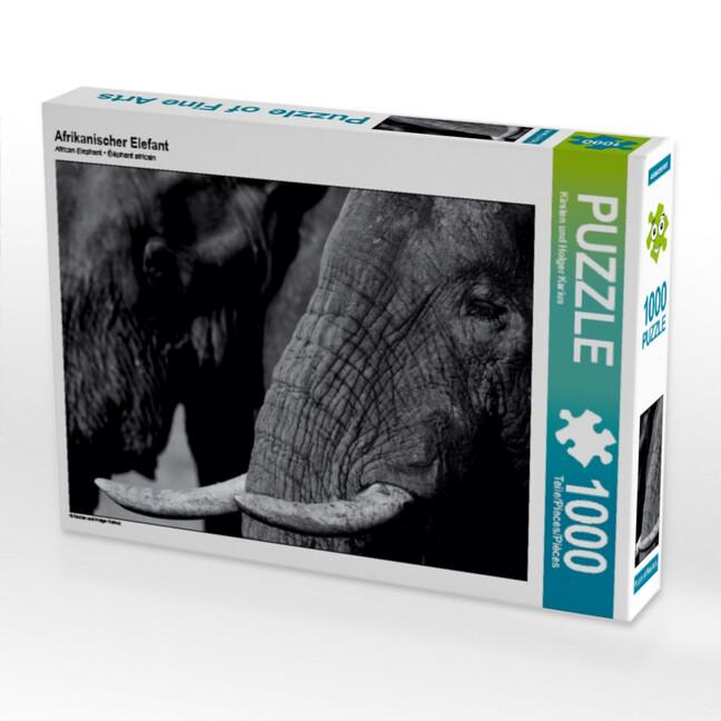 Afrikanischer Elefant (Puzzle)