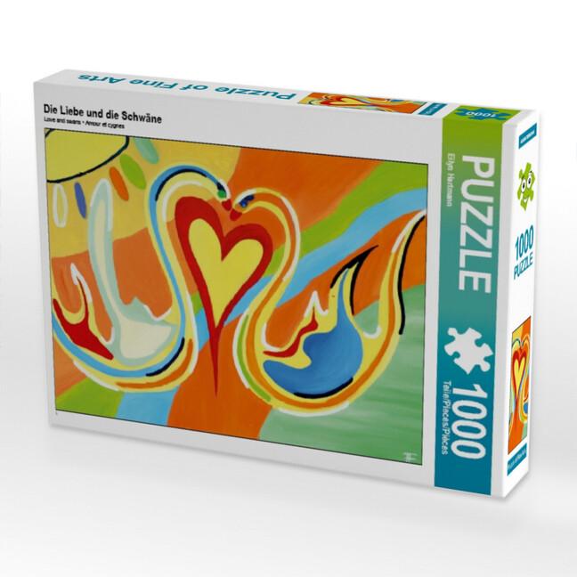 Die Liebe und die Schwäne (Puzzle)