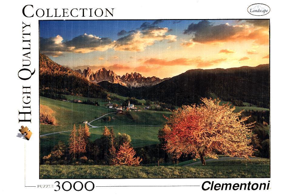 Clementoni - High Quality Collection - Die Alpen, 3000 Teile