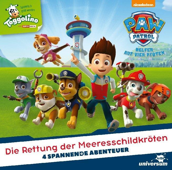 Paw Patrol - die Rettung der Meeresschildkröten, 1 Audio-CD