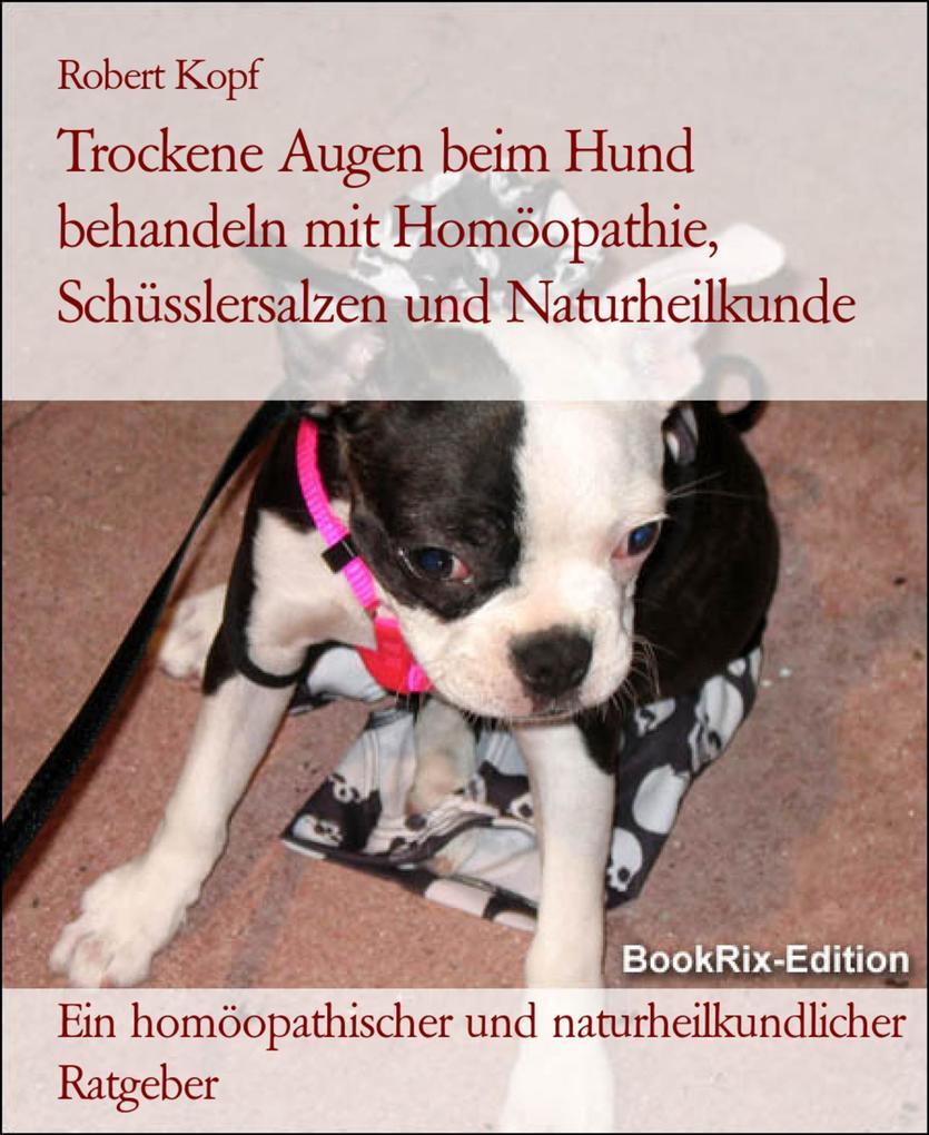 Trockene Augen beim Hund behandeln mit Homöopathie, Schüsslersalzen und Naturheilkunde