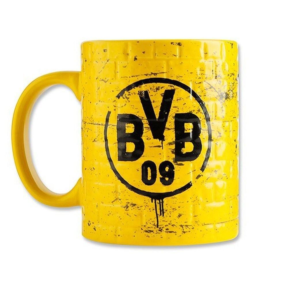 BVB 16701500 - KAFFEEBECHER TASSE POTT "Gelbe Wand" 300 ml