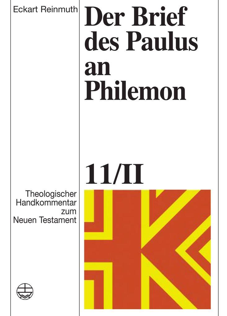 Theologischer Handkommentar zum Neuen Testament / Der Brief des Paulus an Philemon