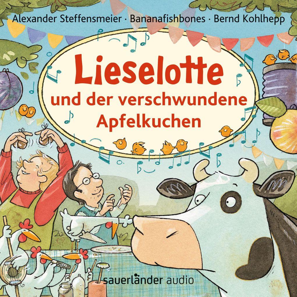 Lieselotte und der verschwundene Apfelkuchen - Hörbücher von Kuh Lieselotte