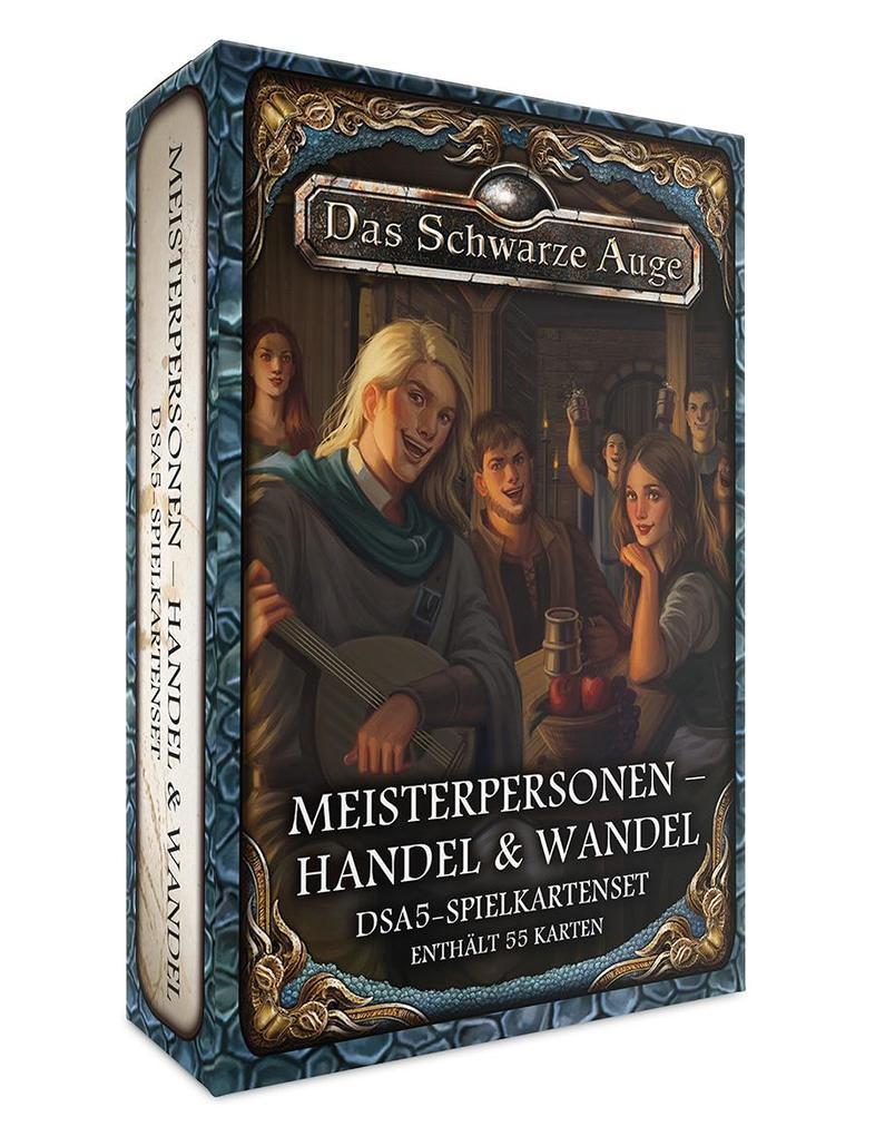 DSA5-Spielkartenset Aventurische Meisterpersonen - Handel & Wandel