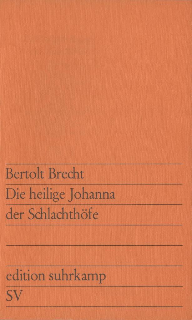 Die heilige Johanna der Schlachthöfe