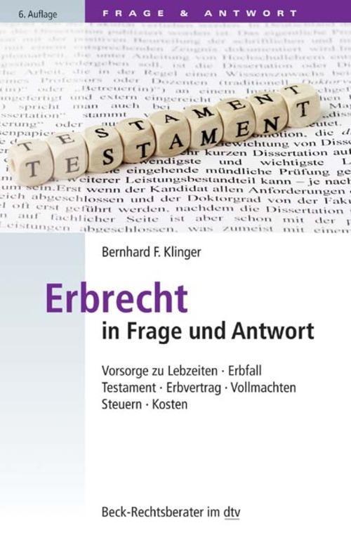 Erbrecht in Frage und Antwort