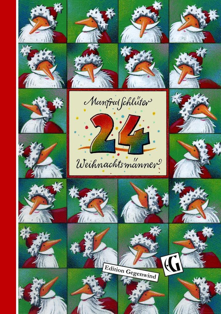 24 Weihnachtsmänner