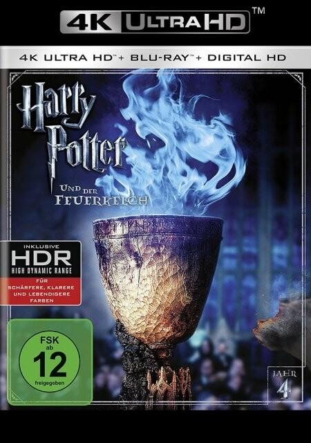 Harry Potter und der Feuerkelch 4K, 1 UHD-Blu-ray