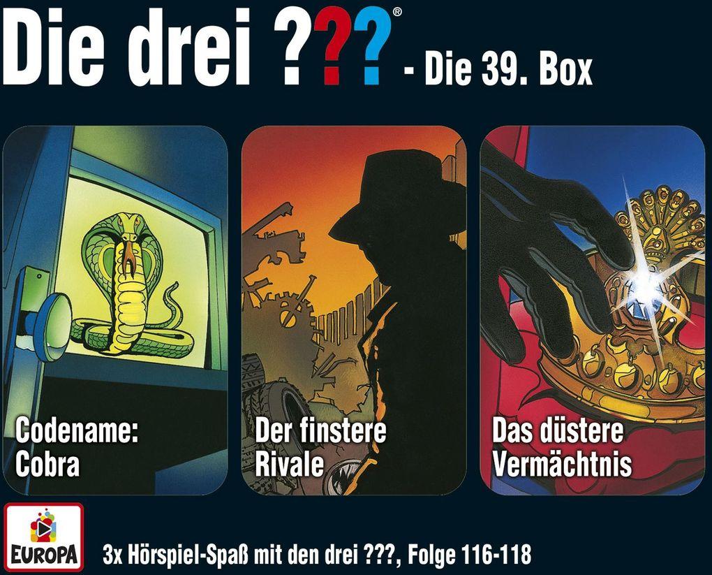 Die drei ??? 3er Box 39 (Folgen 116, 117, 118) (drei Fragezeichen)