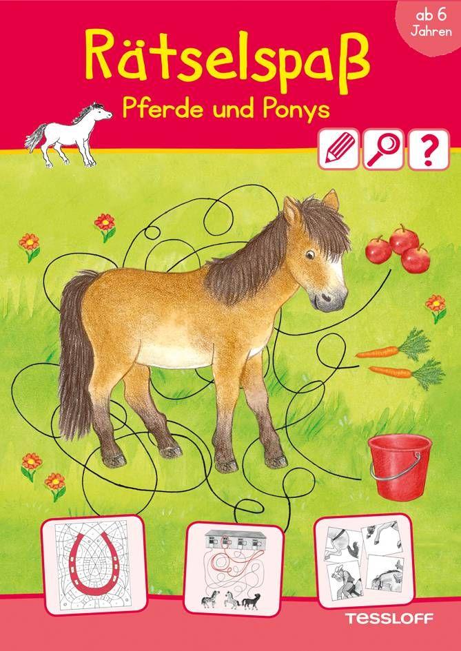 Rätselspaß Pferde & Ponys ab 6 Jahren