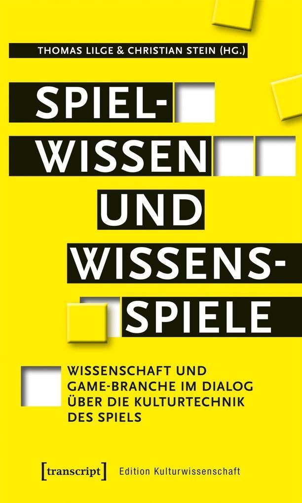 Spielwissen und Wissensspiele