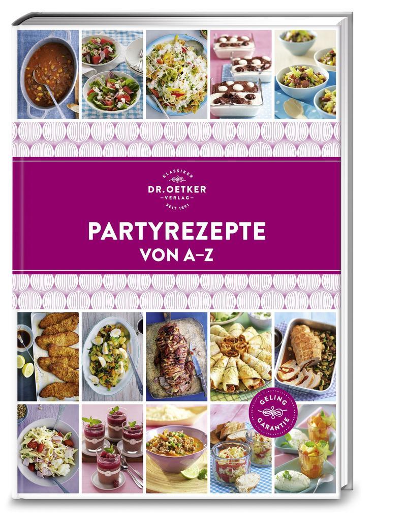 Partyrezepte von A - Z