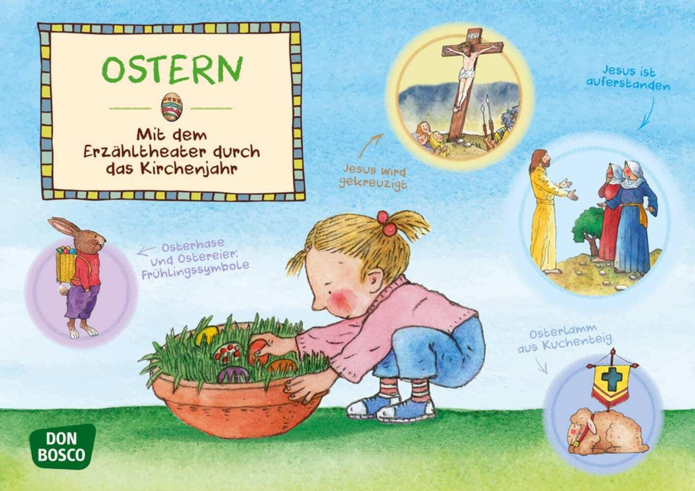 Ostern. Kamishibai Bildkartenset.