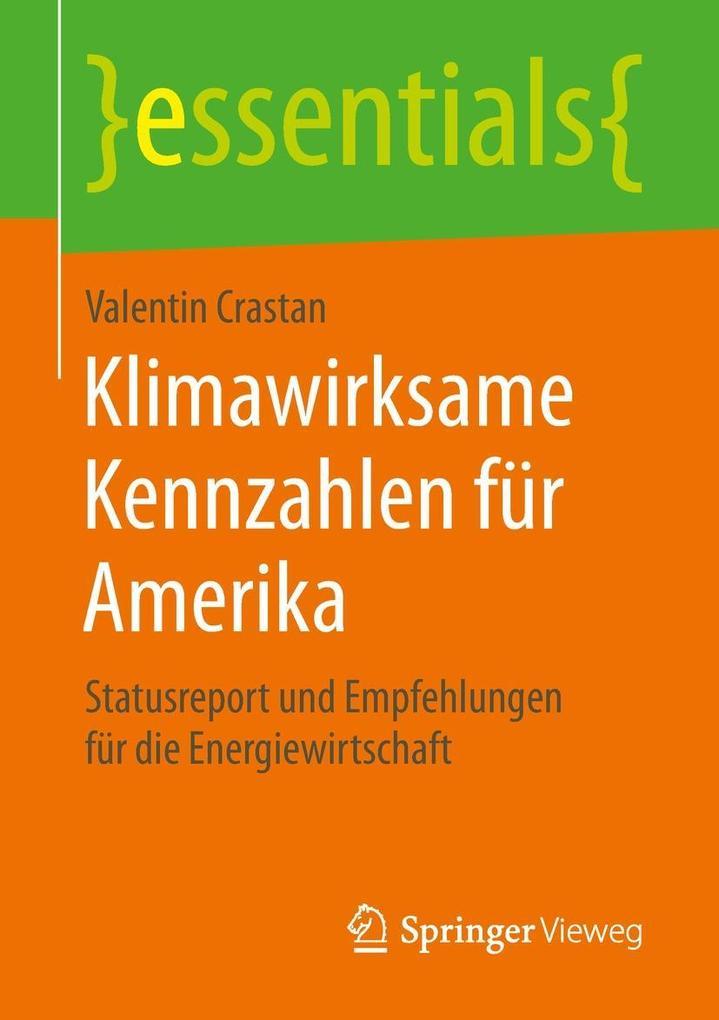 Klimawirksame Kennzahlen für Amerika