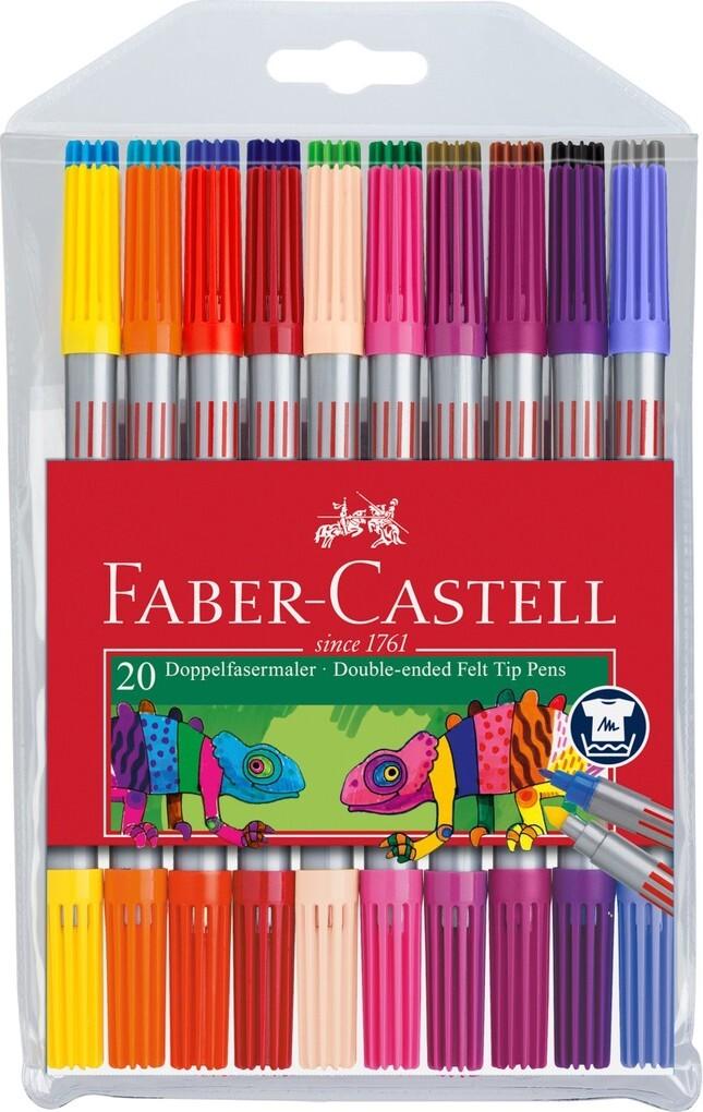 Faber-Castell Filzstifte Doppelfasermaler 20er Set