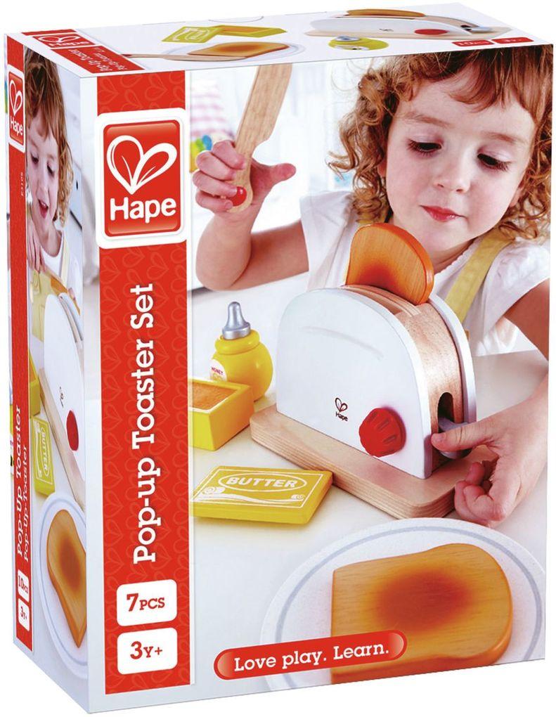 Hape - Pop-up-Toaster-Set