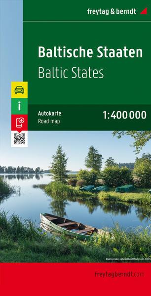 Baltische Staaten / Baltic States 1 : 400 000 Autokarte