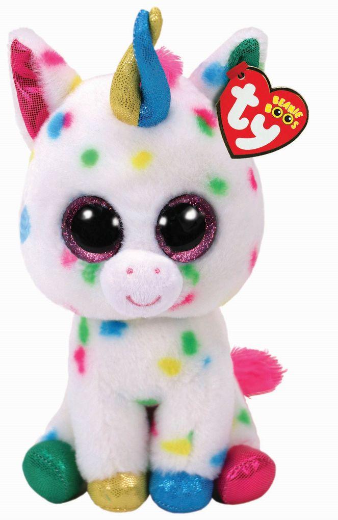 Ty - Beanie Boos - Harmonie, Einhorn bunt 24cm, medium