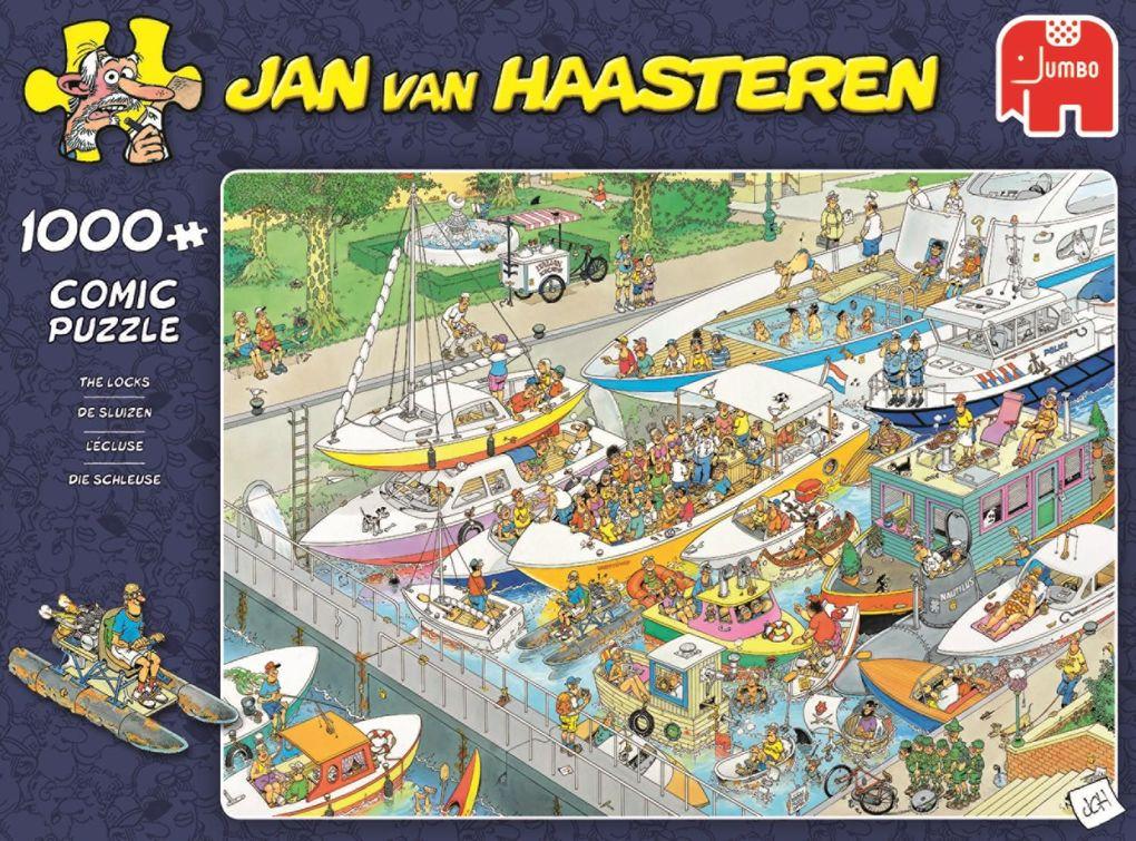 Jan van Haasteren - Die Schleuse - 1000 Teile Puzzle