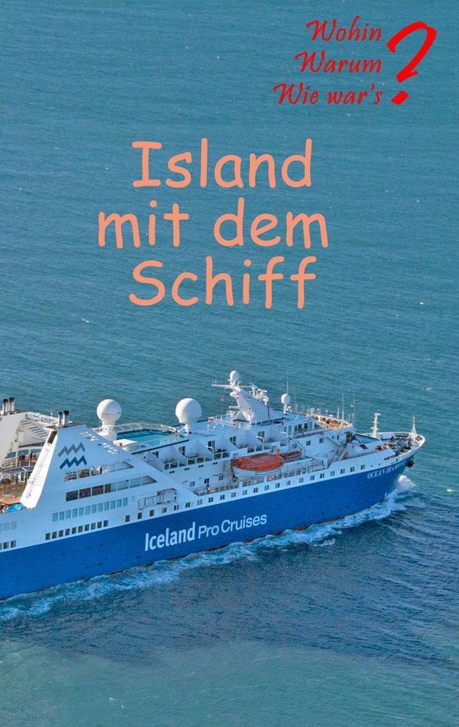 Island mit dem Schiff