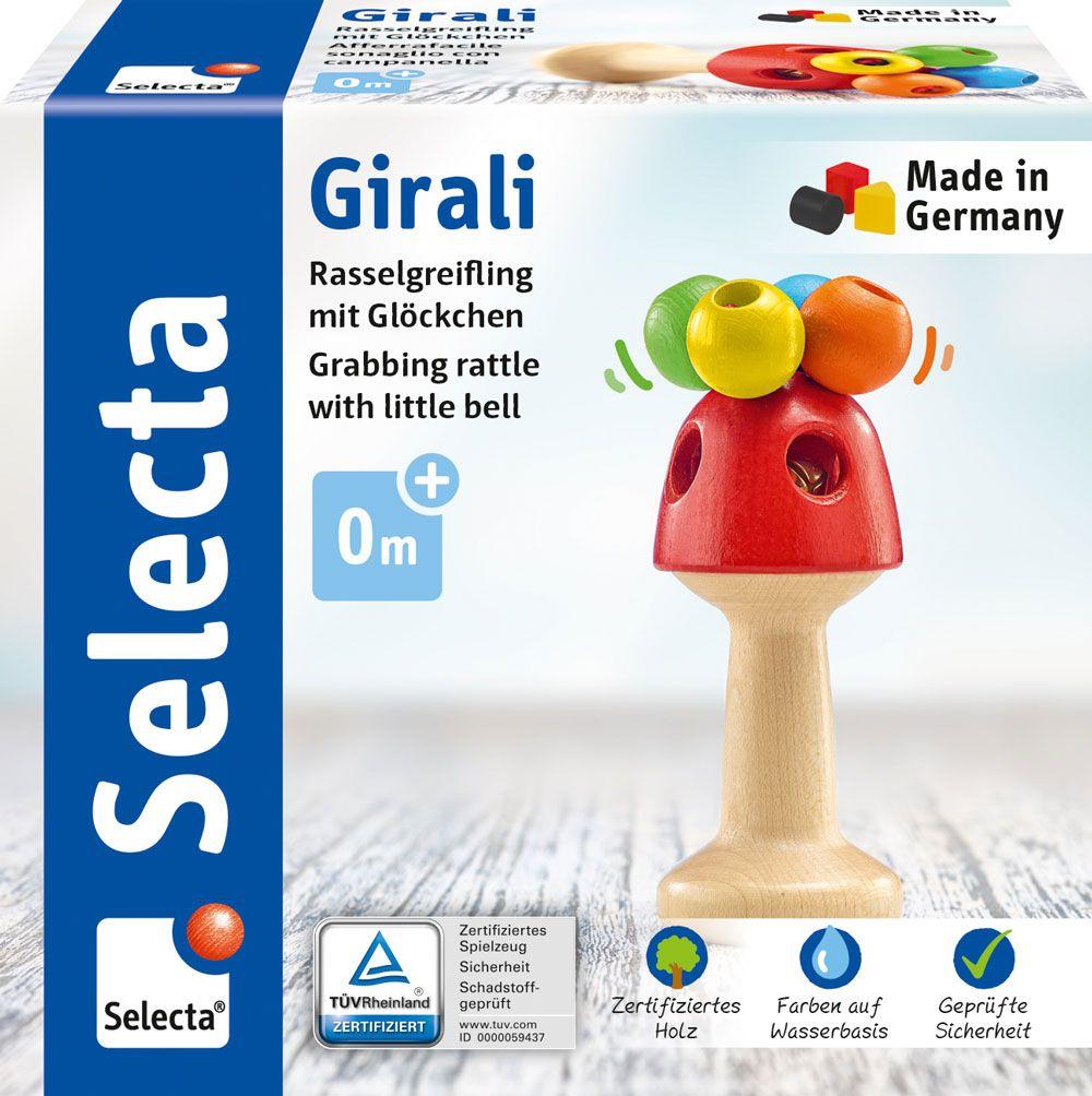 Schmidt Spiele - Selecta - Girali, Stielgreifling, 11 cm