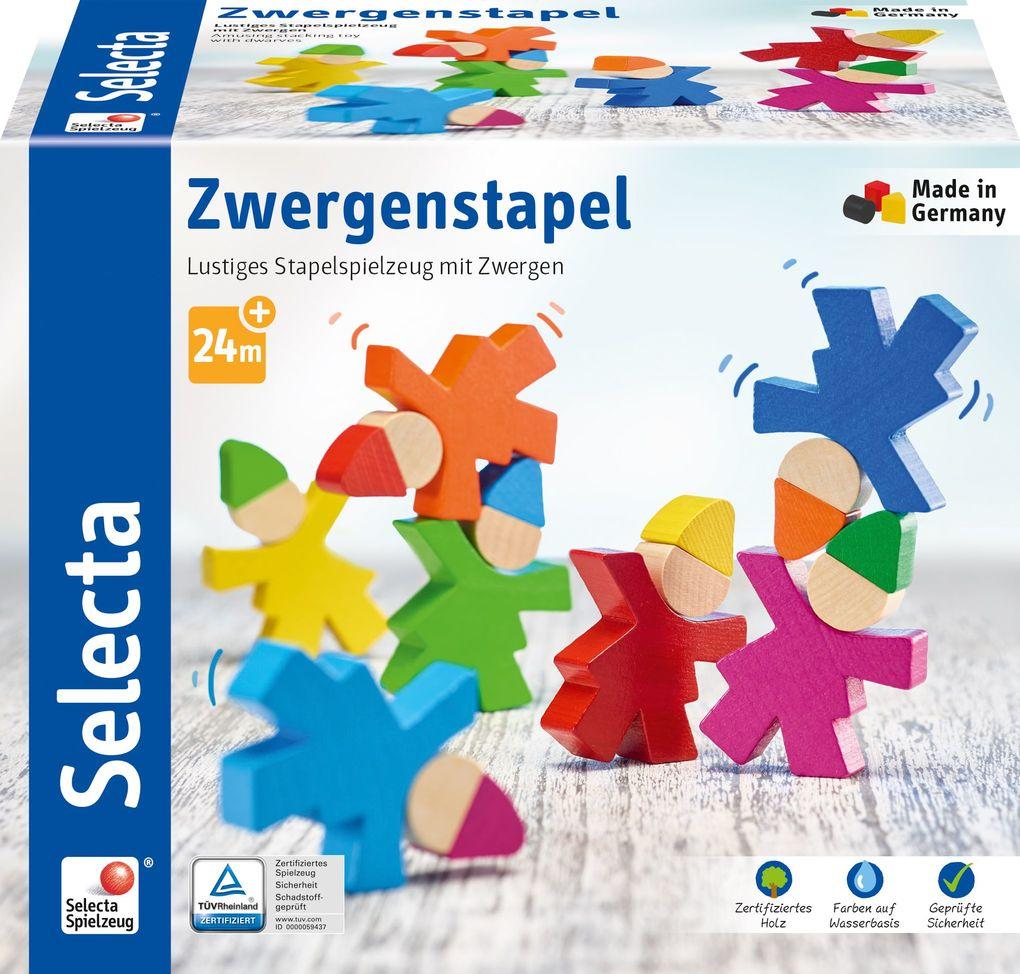 Schmidt Spiele - Selecta - Zwergenstapel, 7 Stk.