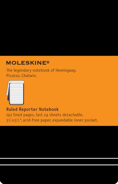 Moleskine Reporter, 9x14, liniert