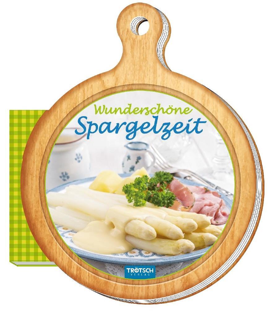 Rezeptbrettchen "Wunderschöne Spargelzeit" Kochbuch