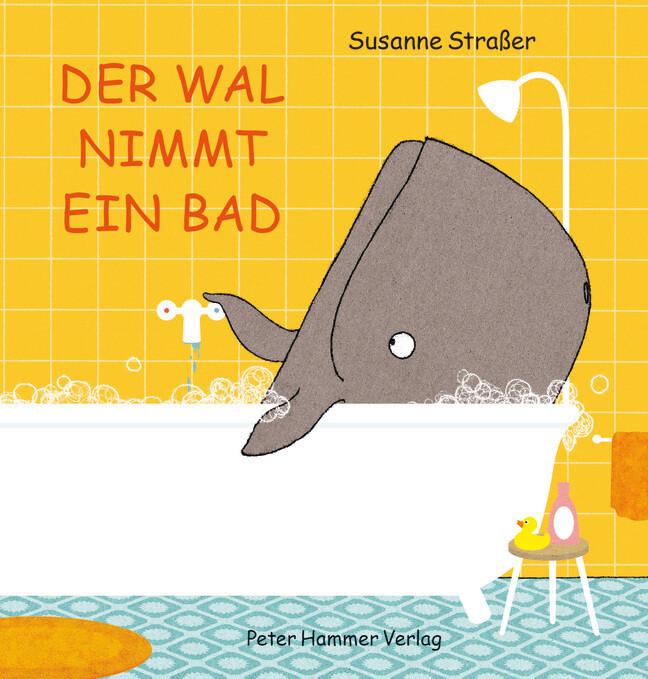 Der Wal nimmt ein Bad