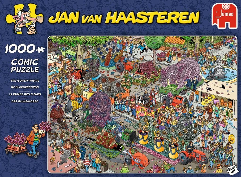 Jan van Haasteren - Die Blumen-Parade - 1000 Teile Puzzle