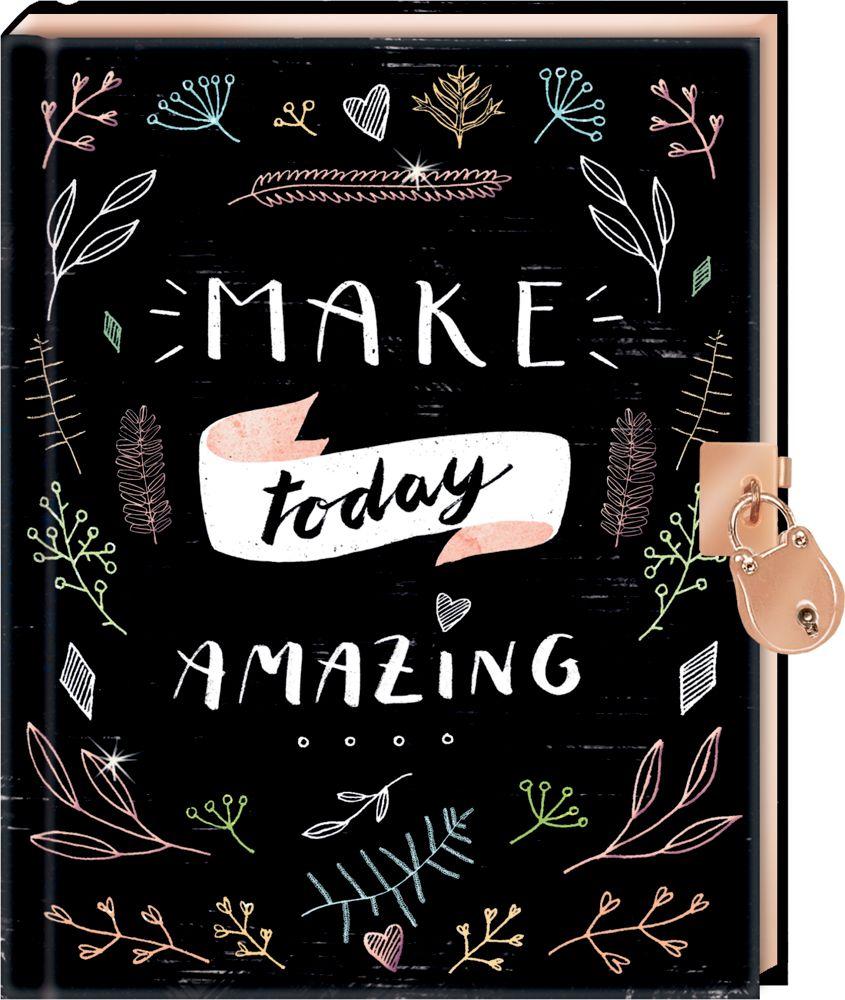 Tagebuch - Handlettering - Make today amazing