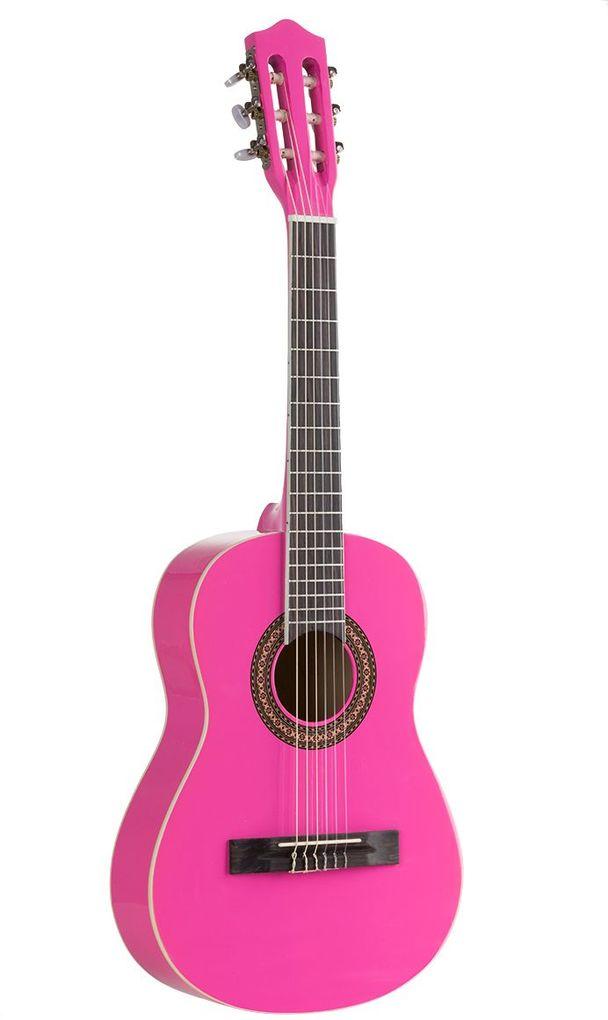 Voggenreiter - Kindergitarre 1/2 Pink