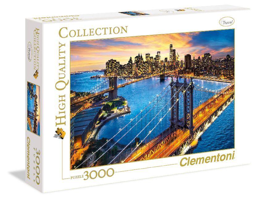 Clementoni - High Quality Collection - New York, 3000 Teile