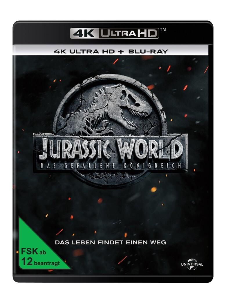 Jurassic World: Das gefallene Königreich 4K, 1 UHD-Blu-ray + 1 Blu-ray