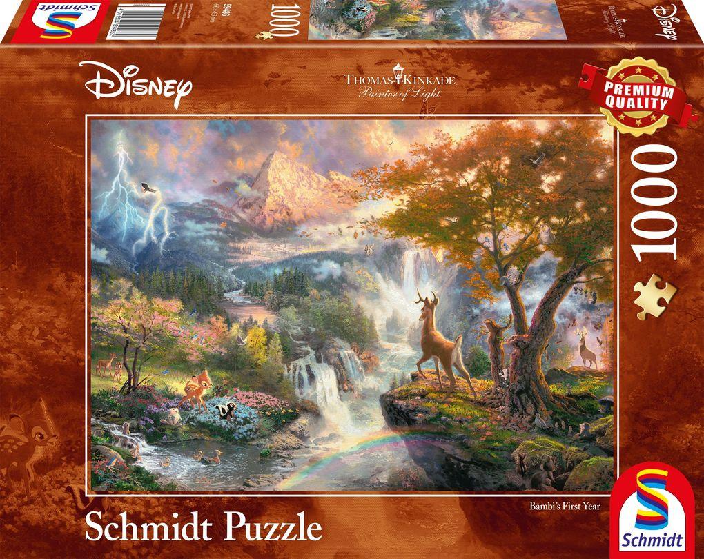 Schmidt Spiele - Disney, Bambi, 1000 Teile